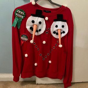 HANDMADE Ugly Christmas Sweater Women's M